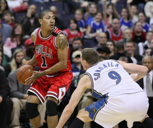Derrick Rose: one of the top Point Guards in the NBA (Source: Keith Allison)