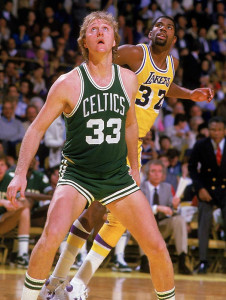 Larry Bird frequently mention as one of the best Small Forwards of all-time. Bird had a deadly shot and will to win that was impossible to extinguish. (Photo Source: Nick Antonini)