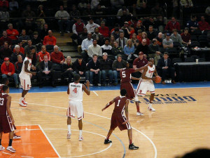 When Passing to a Cutter, understanding how an offense exploits the defence will provide a ball handler with some easy options that lead to good shots (Photo Source: Marianne O'Leary)